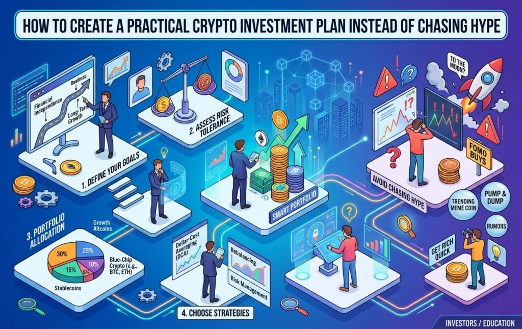 How to Create a Practical Crypto Investment Plan Instead of Chasing Hype